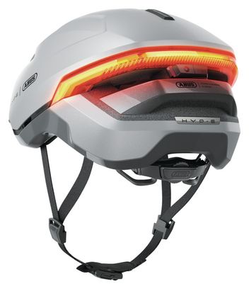 Abus HYP-E Gleam Silver City Helm