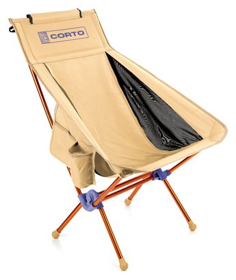 Sedia pieghevole Corto XL Beige