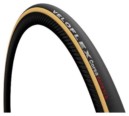 Pneumatico da strada tubeless flessibile Veloflex Corsa 700mm Nero