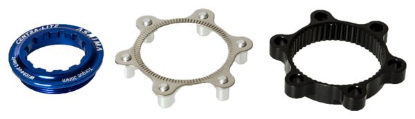 Ashima Center Lock Monte Blue adattatore 6 fori