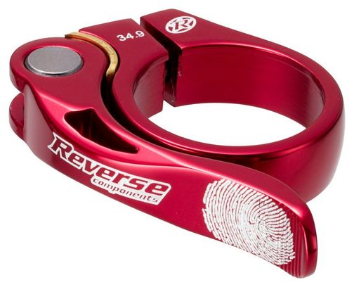 REVERSE Sattelklemme LONG LIFE 34,9 mm Rot