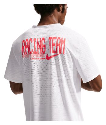 Camiseta de manga corta Nike AeroSwift blanca para hombre