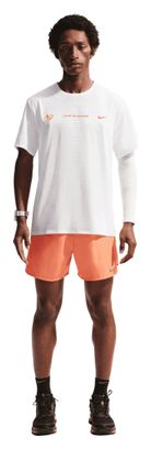 Camiseta de manga corta Nike AeroSwift blanca para hombre