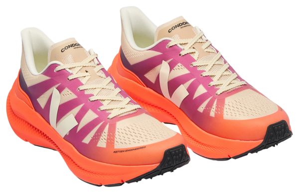 Zapatillas de running Veja Condor 3 Advanced Rosa/Naranja Mujer