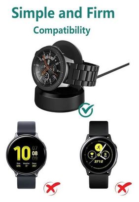 Station de Chargement pour Samsung Watch 42mm 46mm Chargeur pour Samsung Watch 46mm 42mm