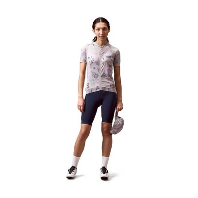 Endura Pro SL Print kortemouwen shirt voor dames, grijs
