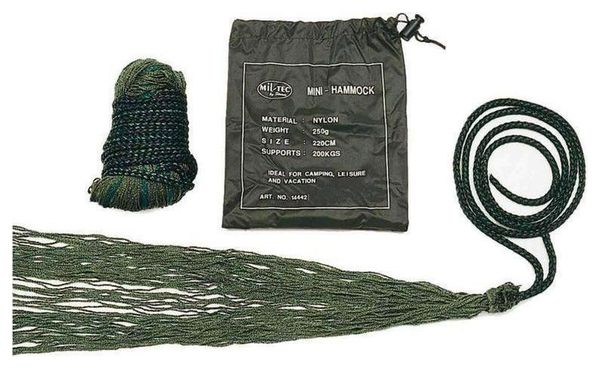 Hamac Mini Mil-Tec - Vert olive