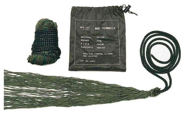 Hamac Mini Mil-Tec - Vert olive