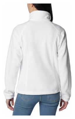 Columbia Benton Springs Vrouwen Full Zip Fleec Jas Wit