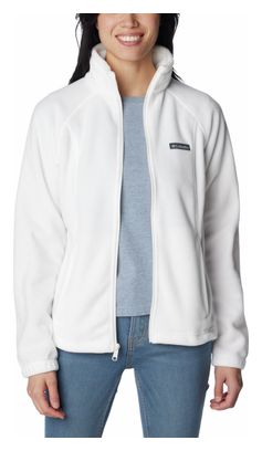 Columbia Benton Springs Vrouwen Full Zip Fleec Jas Wit