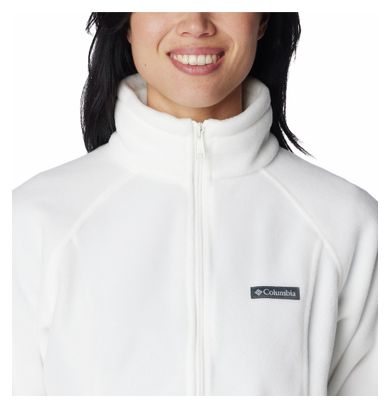 Columbia Benton Springs Vrouwen Full Zip Fleec Jas Wit