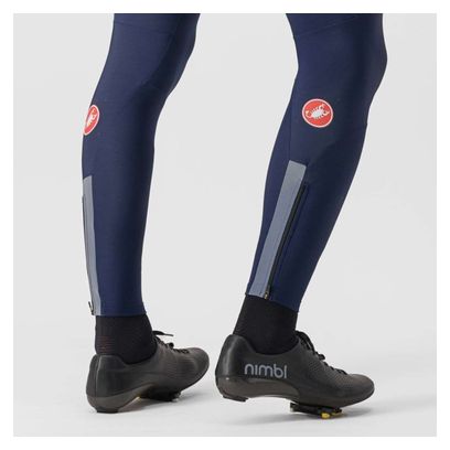 Cuissard Long à Bretelles Castelli Sorpasso Ros Bleu Marine