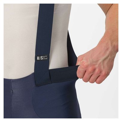Cuissard Long à Bretelles Castelli Sorpasso Ros Bleu Marine