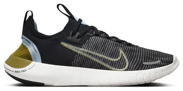 Zapatillas Nike <strong>Free Run Fkyknit Next Nature Negro Caqui Azul Mujer</strong>