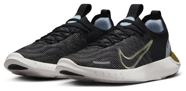 Zapatillas Nike <strong>Free Run Fkyknit Next Nature Negro Caqui Azul Mujer</strong>