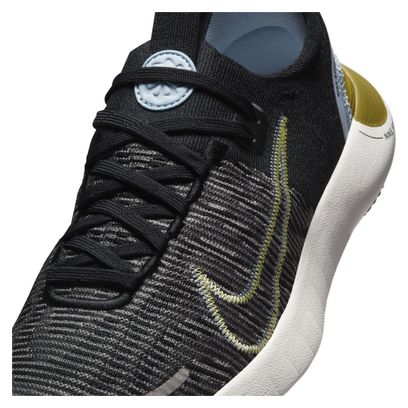 Zapatillas Nike <strong>Free Run Fkyknit Next Nature Negro Caqui Azul Mujer</strong>