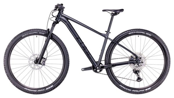 Cube Reaction Pro Hardtail MTB Shimano Deore/XT 12S 29'' Metall Schwarz