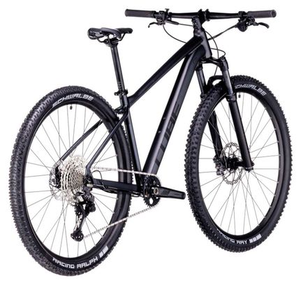 Cube Reaction Pro Hardtail MTB Shimano Deore/XT 12S 29'' Metallo Nero 2023