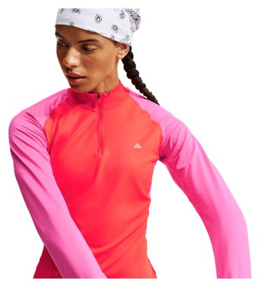 Nike ACG Wildsee Women's 1/4-Zip Top - Red/Pink