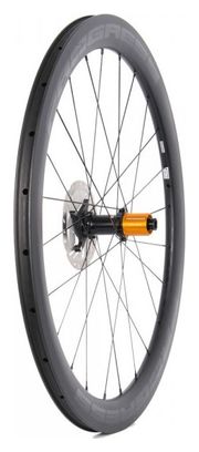 Paire de roues Progress A-Prime Disc Boyau Noir | 12x100/12x142 mm | Center Lock | Campagnolo N3W