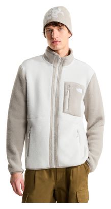 The North Face Yumiori fleece met volledige ritssluiting, wit, heren