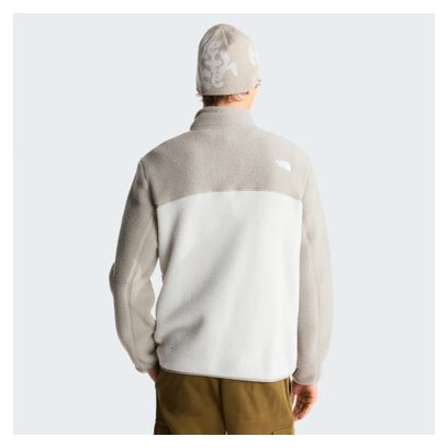 The North Face Yumiori fleece met volledige ritssluiting, wit, heren