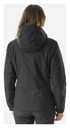 Chaqueta acolchada Millet Bossons 100 Hoodie negra para mujer
