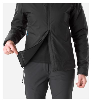 Chaqueta acolchada Millet Bossons 100 Hoodie negra para mujer
