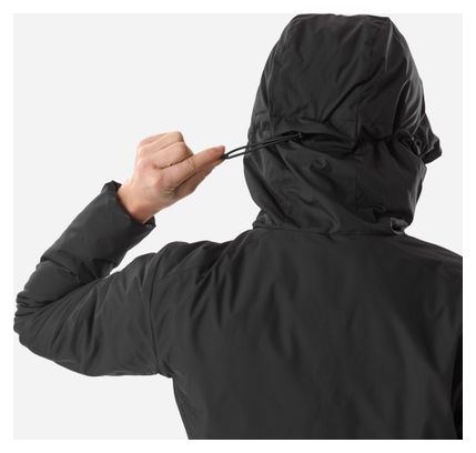 Chaqueta acolchada Millet Bossons 100 Hoodie negra para mujer