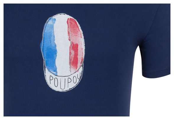 T-Shirt Korte Mouw LeBram &amp; Sport d'Epoque Poupou Donkerblauw
