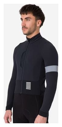 Chaqueta de invierno de manga larga Rapha Pro Team Negra/Blanca