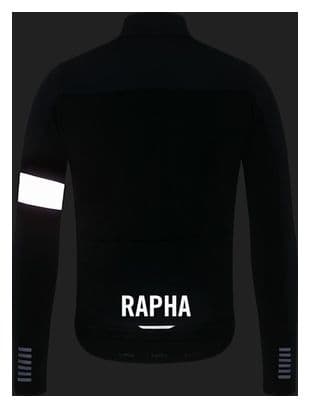 Chaqueta de invierno de manga larga Rapha Pro Team Negra/Blanca