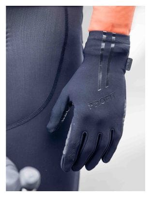 Lange Handschuhe Spiuk Profit Cold&amp;Rain Schwarz