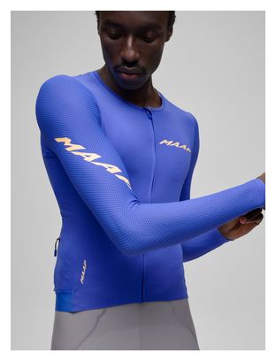 Maap Emerge Blue Men's Long Sleeve Jersey