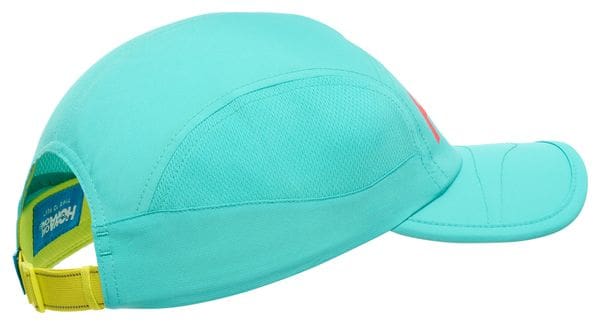 Hoka Run Hat Blau/Pink