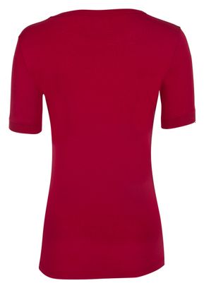 LeBram Woman In Red Winery Dancer T-Shirt manica corta