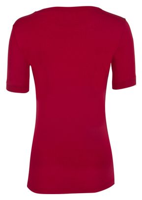 T-Shirt Manches Courtes Femme LeBram En Danseuse Rouge Winery