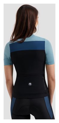 Maillot Manches Courtes Vélo Rogelli Core Block Femme