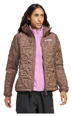 Chaqueta Térmica adidas Terrex Xperior PrimaLoft Marrón, Mujer