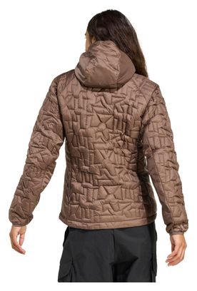 Chaqueta Térmica adidas Terrex Xperior PrimaLoft Marrón, Mujer