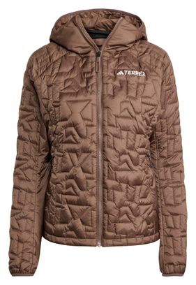 Chaqueta Térmica adidas Terrex Xperior PrimaLoft Marrón, Mujer