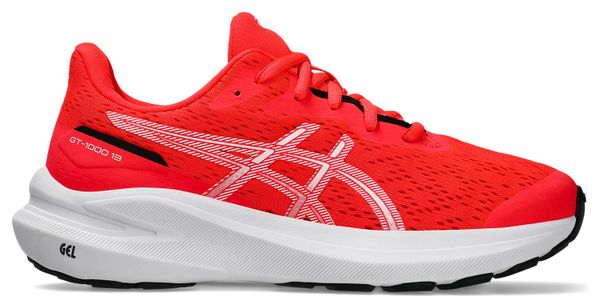 Asics GT-1000 13 GS Rode hardloopschoenen voor kinderen