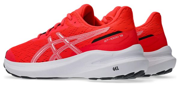 Asics GT-1000 13 GS Rode hardloopschoenen voor kinderen
