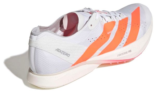 adidas Adizero Avanti Athletics Shoes White/Orange Unisex