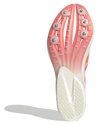 adidas Adizero Avanti Athletics Shoes White/Orange Unisex