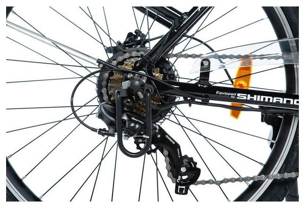 Produit Reconditionné- Vélo de Ville Electrique Semi Rigide 26.2 - SHIMANO 7V - Autonomie 80km | Très bon état