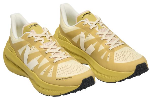 Veja Condor 3 Advanced hardloopschoenen geel heren