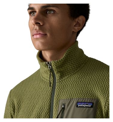 Forro polar Patagonia R1 Air Verde Hombre