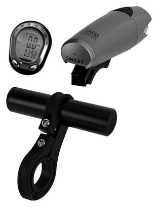 Espace supplémentaire sur guidon de vélo .