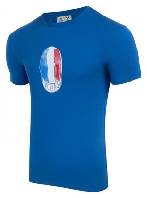 LeBram &amp; Sport Epoque Poupou Camiseta de manga corta Victoria Azul / Azul